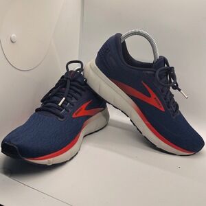 Brooks Trace 2 Mens Running‎ Shoes Blue Red Athletic Sneakers Walking Comfort